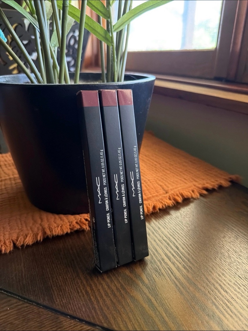 MAC Cosmetics Lip Liner Trio in “Plum”